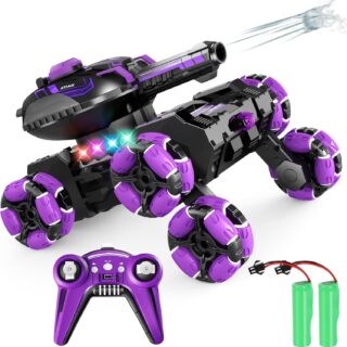 TANQUE ACROBATICO VIOLETA CON 1000 BALAS