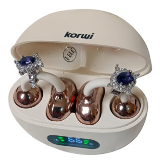AUDIFONOS INALAMBRICOS -BEIGE- KORWI Q71 CON ARETE